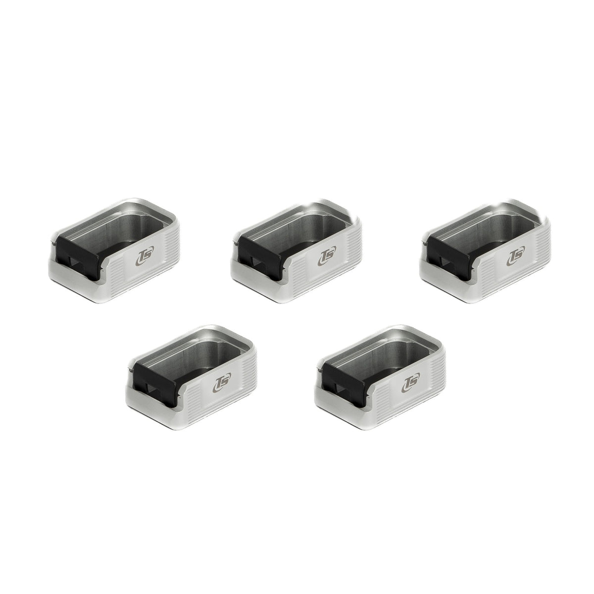 CZ Shadow 2, CZ 75 & SP-01 alu magazīna pamatnes TS - 5 gab. komplekts | +2 patronas