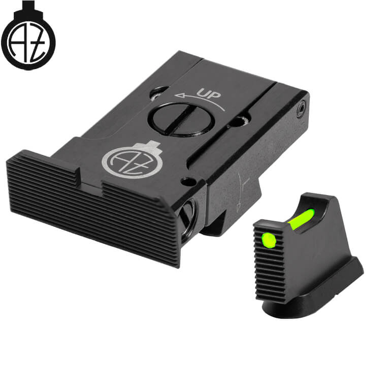 CZ 75B, CZ P-01, CZ 75 SP-01 regulējami mehāniskie tēmēkļi | šķiedru optika A