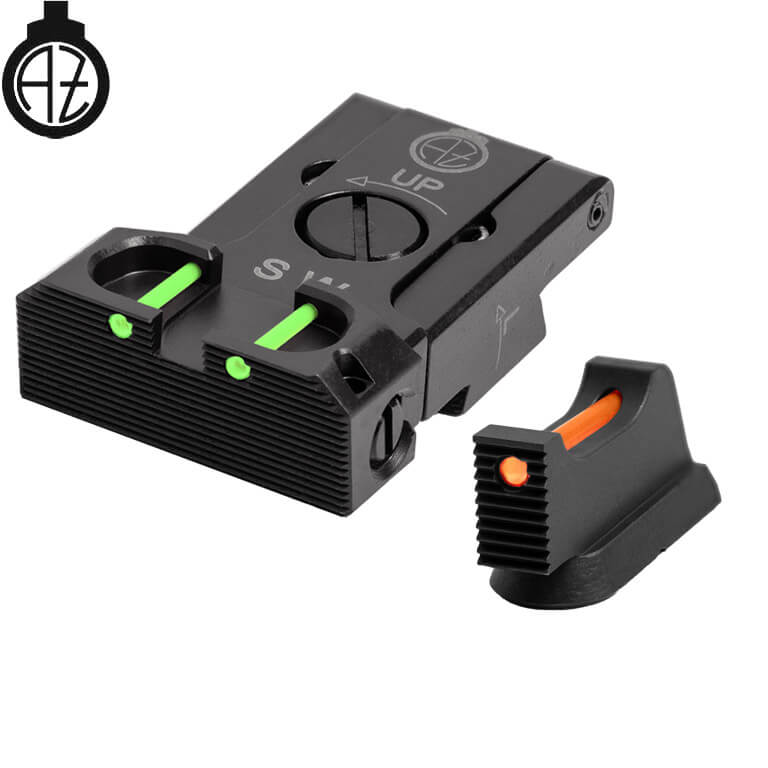 CZ Shadow 2, CZ 75 SP-01 Shadow regulējami mehāniskie tēmēkļi | fiber optic B