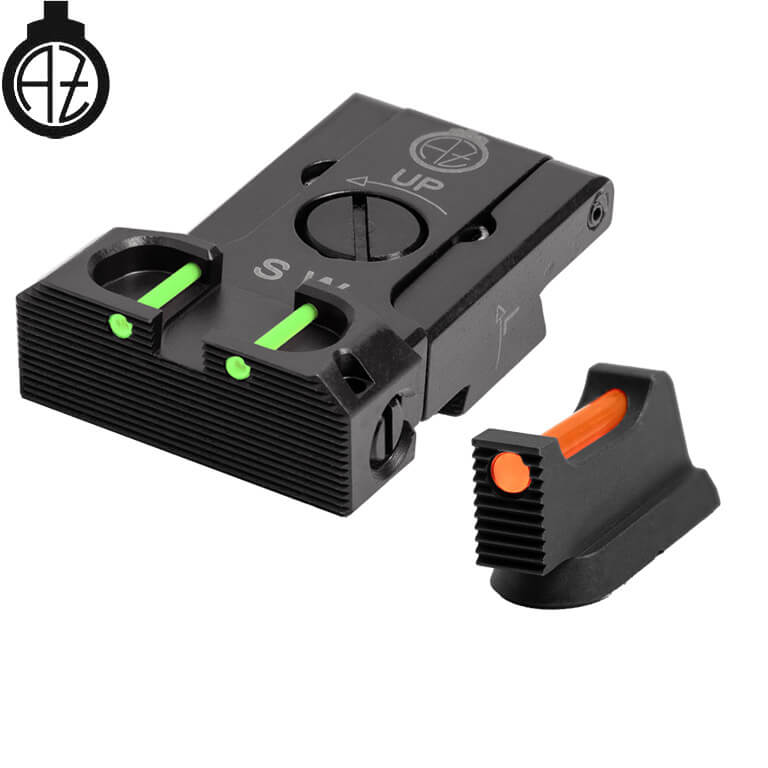 CZ Shadow 2, CZ 75 SP-01 Shadow regulējami mehāniskie tēmēkļi | fiber optic B