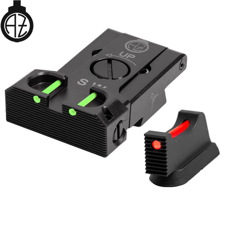 CZ Shadow 2, CZ 75 SP-01 Shadow regulējami mehāniskie tēmēkļi | fiber optic B