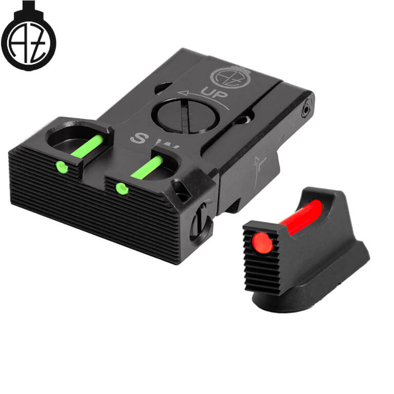 CZ Shadow 2, CZ 75 SP-01 Shadow regulējami mehāniskie tēmēkļi | fiber optic B