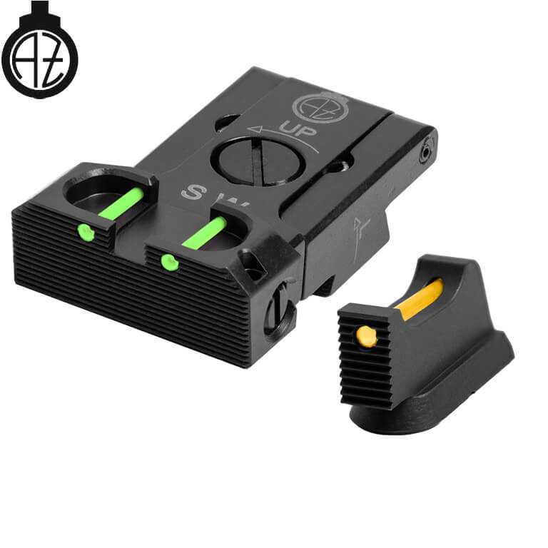 CZ Shadow 2, CZ 75 SP-01 Shadow regulējami mehāniskie tēmēkļi | fiber optic B