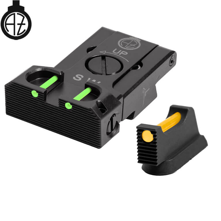 CZ Shadow 2, CZ 75 SP-01 Shadow regulējami mehāniskie tēmēkļi | fiber optic B