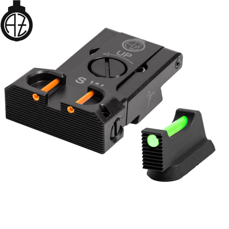 CZ Shadow 2, CZ 75 SP-01 Shadow regulējami mehāniskie tēmēkļi | fiber optic B