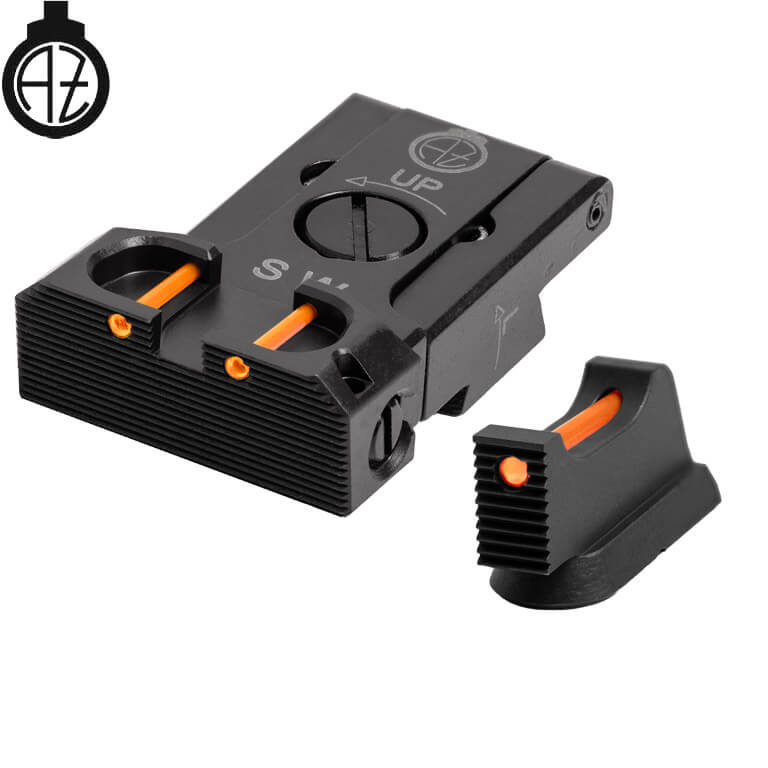CZ Shadow 2, CZ 75 SP-01 Shadow regulējami mehāniskie tēmēkļi | fiber optic B