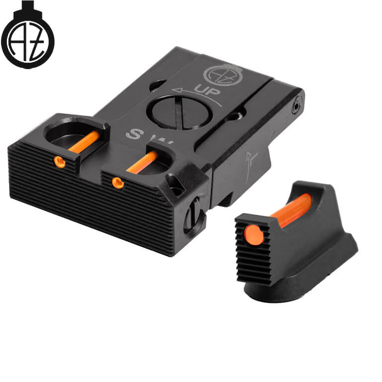 CZ Shadow 2, CZ 75 SP-01 Shadow regulējami mehāniskie tēmēkļi | fiber optic B