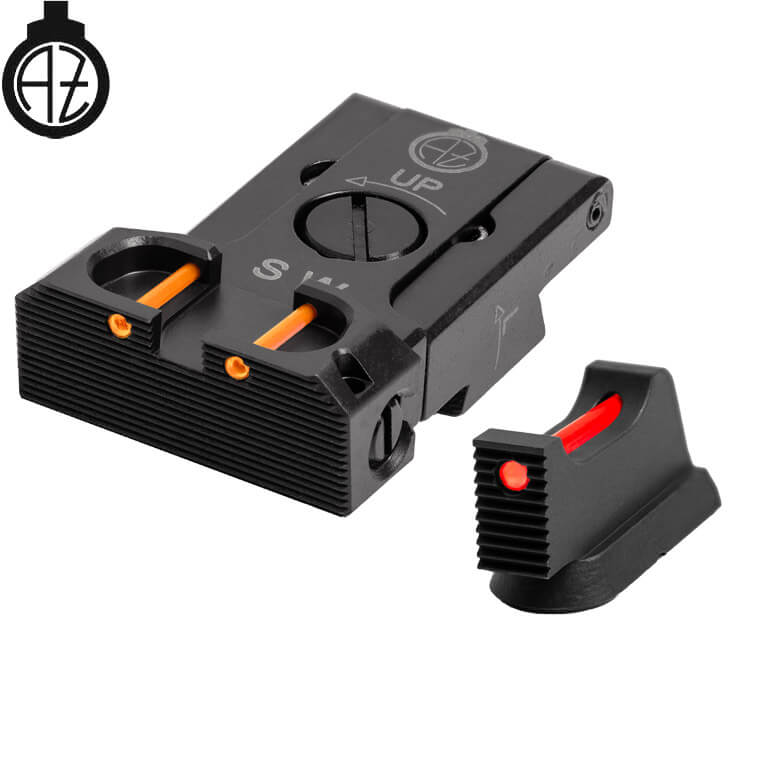 CZ Shadow 2, CZ 75 SP-01 Shadow regulējami mehāniskie tēmēkļi | fiber optic B
