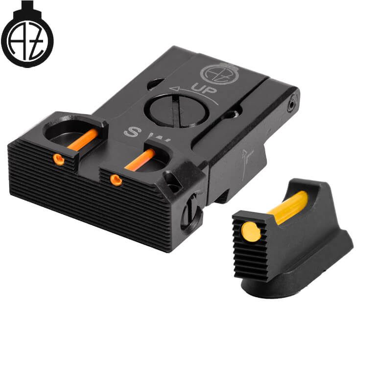 CZ Shadow 2, CZ 75 SP-01 Shadow regulējami mehāniskie tēmēkļi | fiber optic B