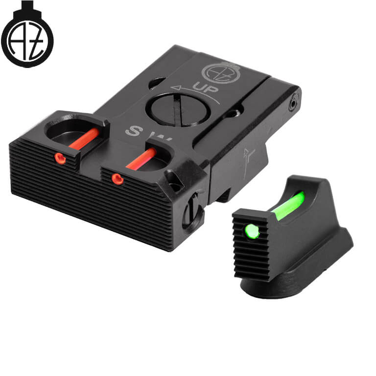 CZ Shadow 2, CZ 75 SP-01 Shadow regulējami mehāniskie tēmēkļi | fiber optic B