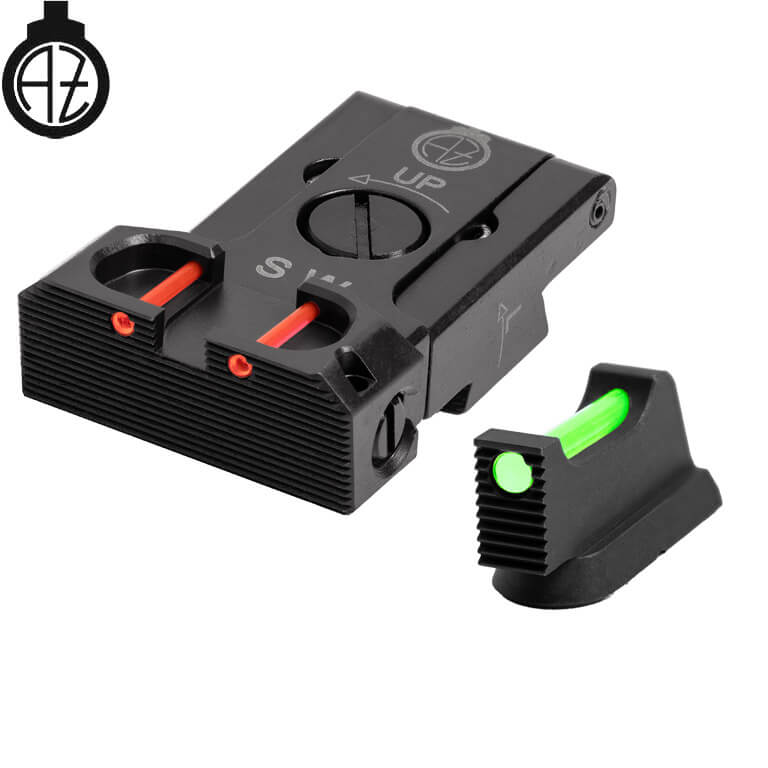 CZ Shadow 2, CZ 75 SP-01 Shadow regulējami mehāniskie tēmēkļi | fiber optic B