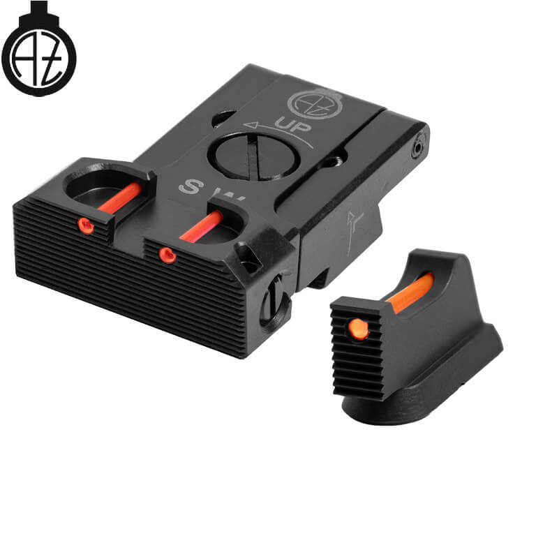 CZ Shadow 2, CZ 75 SP-01 Shadow regulējami mehāniskie tēmēkļi | fiber optic B