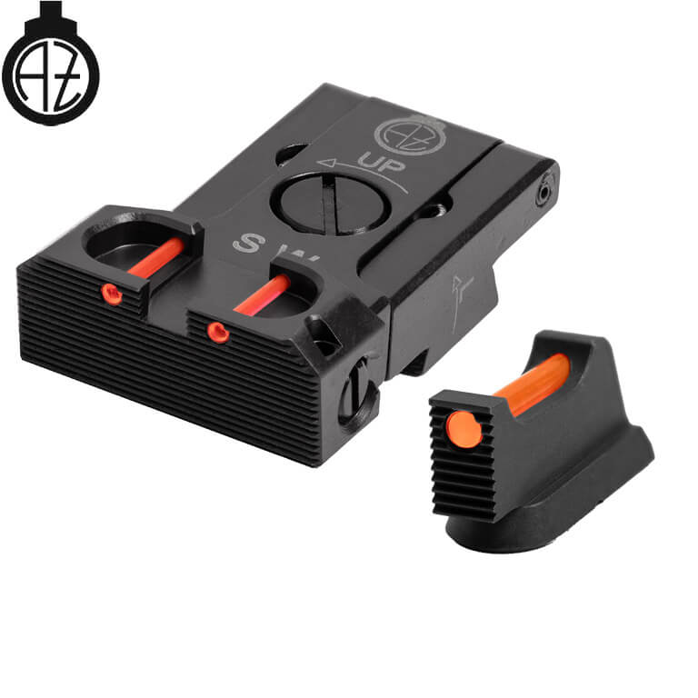 CZ Shadow 2, CZ 75 SP-01 Shadow regulējami mehāniskie tēmēkļi | fiber optic B