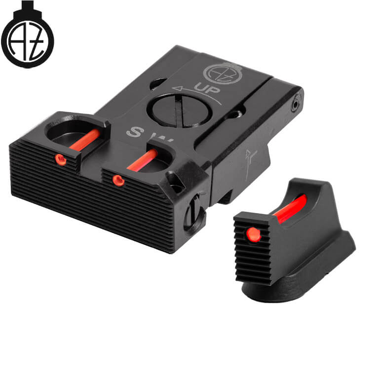 CZ Shadow 2, CZ 75 SP-01 Shadow regulējami mehāniskie tēmēkļi | fiber optic B