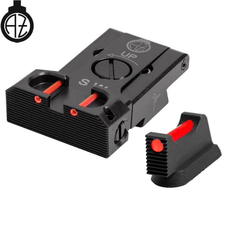 CZ Shadow 2, CZ 75 SP-01 Shadow regulējami mehāniskie tēmēkļi | fiber optic B