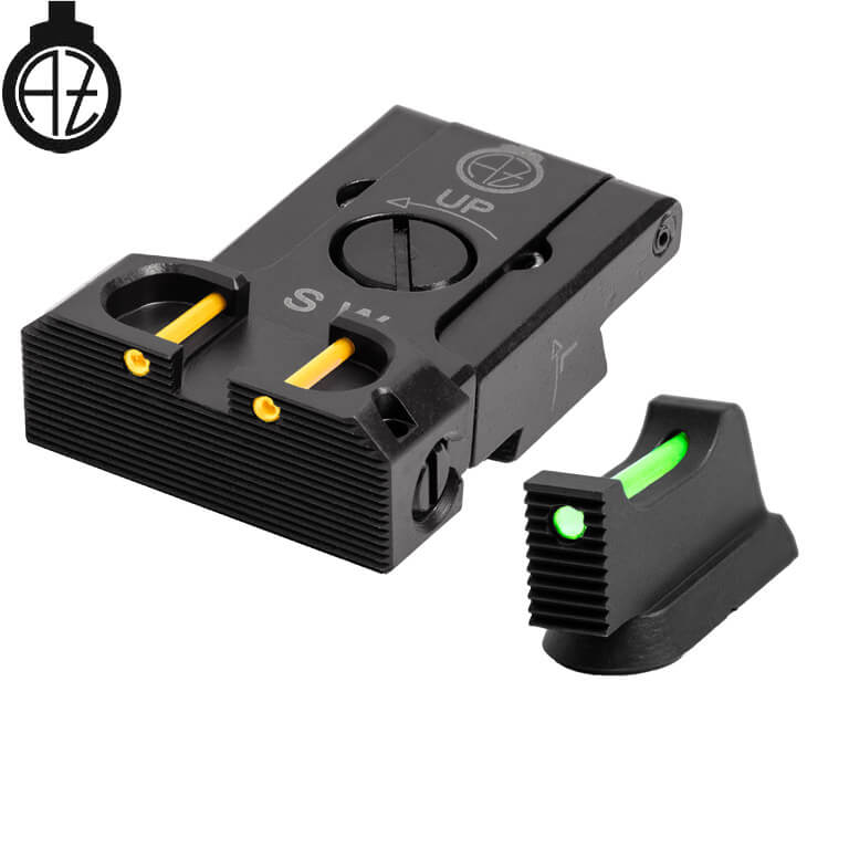 CZ Shadow 2, CZ 75 SP-01 Shadow regulējami mehāniskie tēmēkļi | fiber optic B