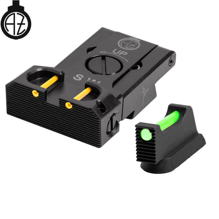 CZ Shadow 2, CZ 75 SP-01 Shadow regulējami mehāniskie tēmēkļi | fiber optic B