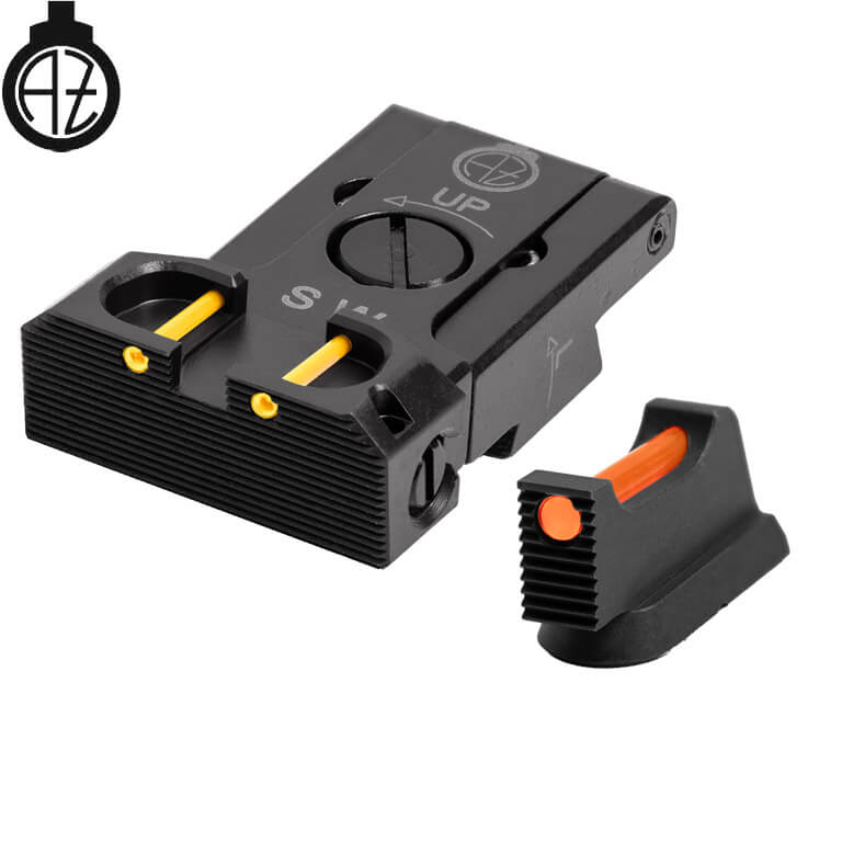 CZ Shadow 2, CZ 75 SP-01 Shadow regulējami mehāniskie tēmēkļi | fiber optic B
