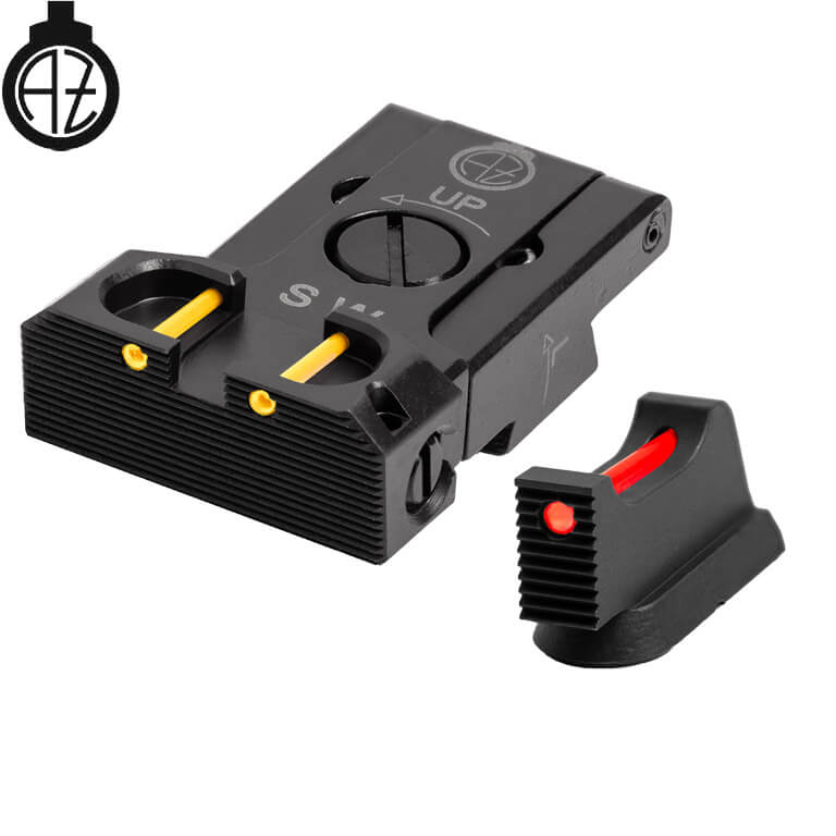 CZ Shadow 2, CZ 75 SP-01 Shadow regulējami mehāniskie tēmēkļi | fiber optic B