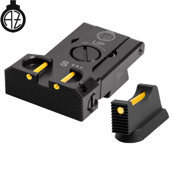 CZ Shadow 2, CZ 75 SP-01 Shadow regulējami mehāniskie tēmēkļi | fiber optic B