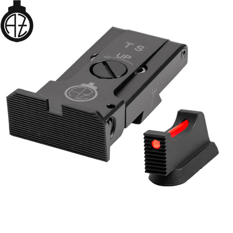 CZ TS 2, CZ TS 1 & CZ Shadow 2 Target regulējami mehāniskie tēmēkļi | šķiedru optika A