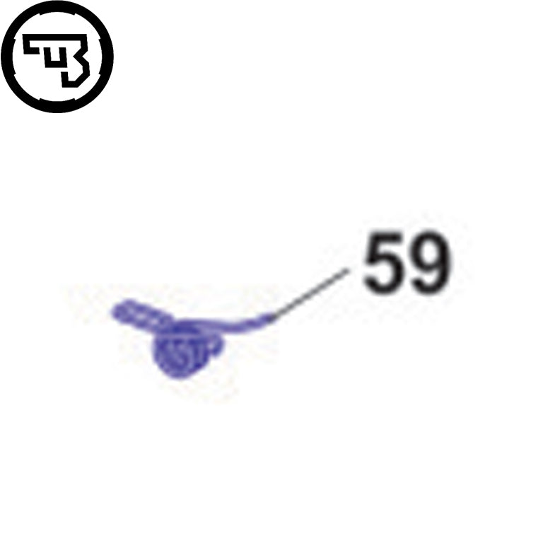 CZ 457 sprūda stieņa atsperes | detaļa #59