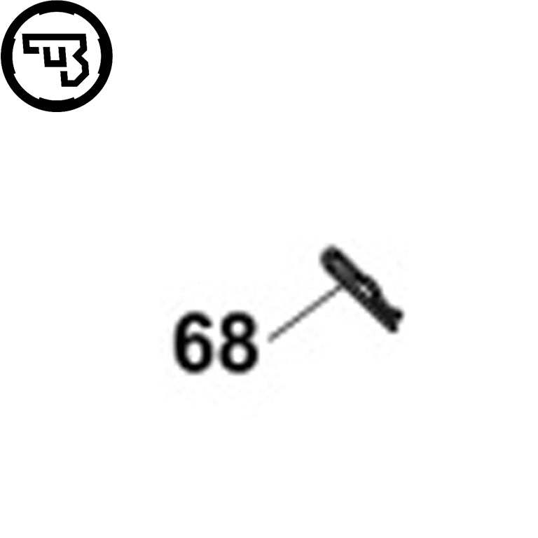 CZ Bren 2 izjaukšanas tapa atsperē | detaļa #68