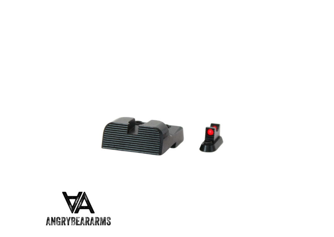 CZ P-10 sights with fiber optic | type A