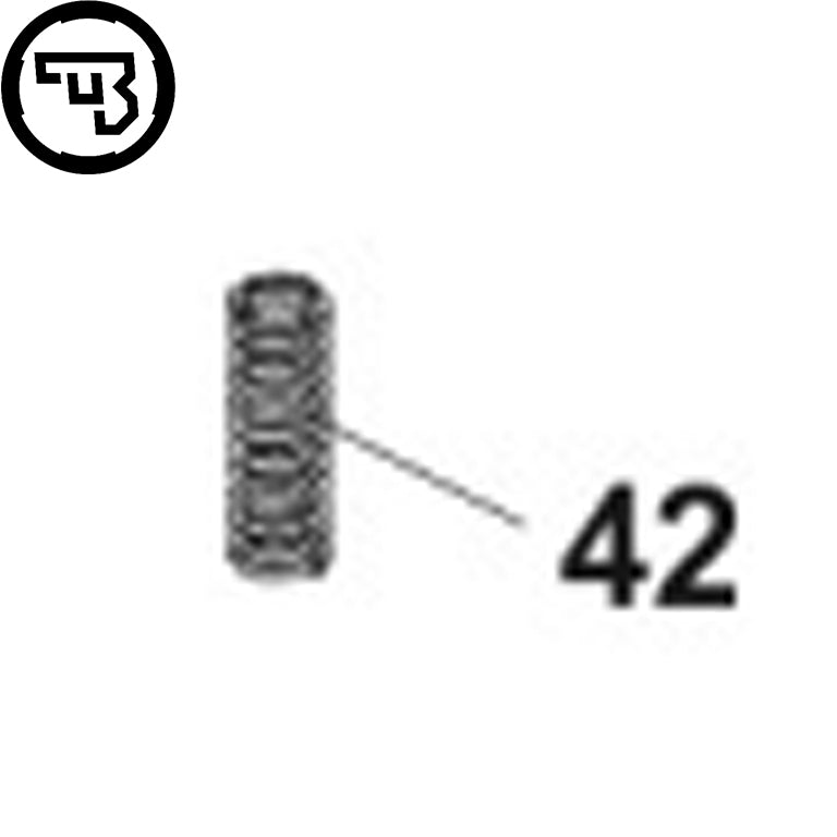 CZ 75B, CZ P-01, CZ P-07, CZ P-09 trieciena adatas bloķēšanas atsperes