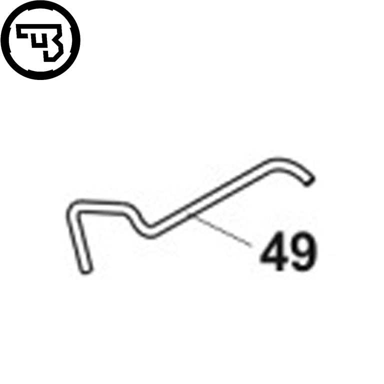 CZ P-07, CZ P-09 sprūda stieņa atsperes | detaļa #49