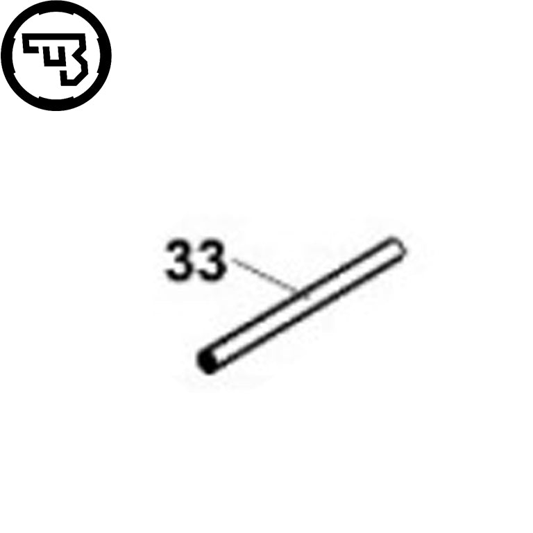 CZ P-10 muguras siksnas tapa | detaļa #33