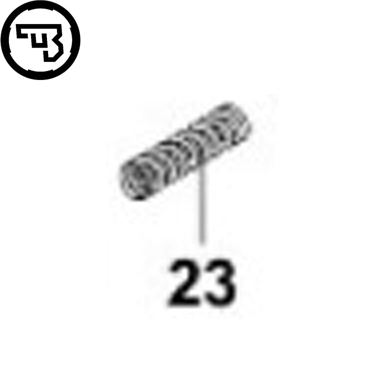 CZ P-10, CZ P-07 & P-09 magazīna fiksatora atsperes | part #23