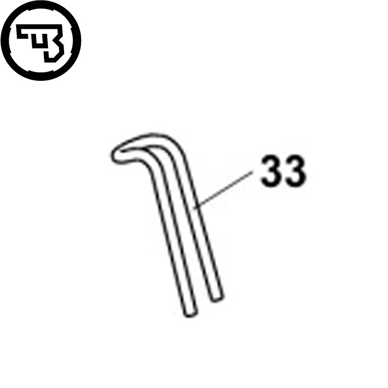 CZ Shadow 2, CZ 75B, CZ 75 SP-01 Shadow magazīna fiksatora atsperes | detaļa #33