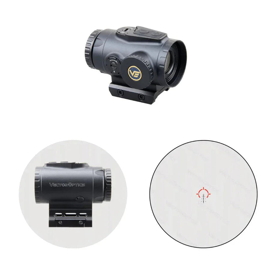 Vector Optics Paragon 3x18 īpaši kompakts prizmas šautenes tēmēklis Vector Optics