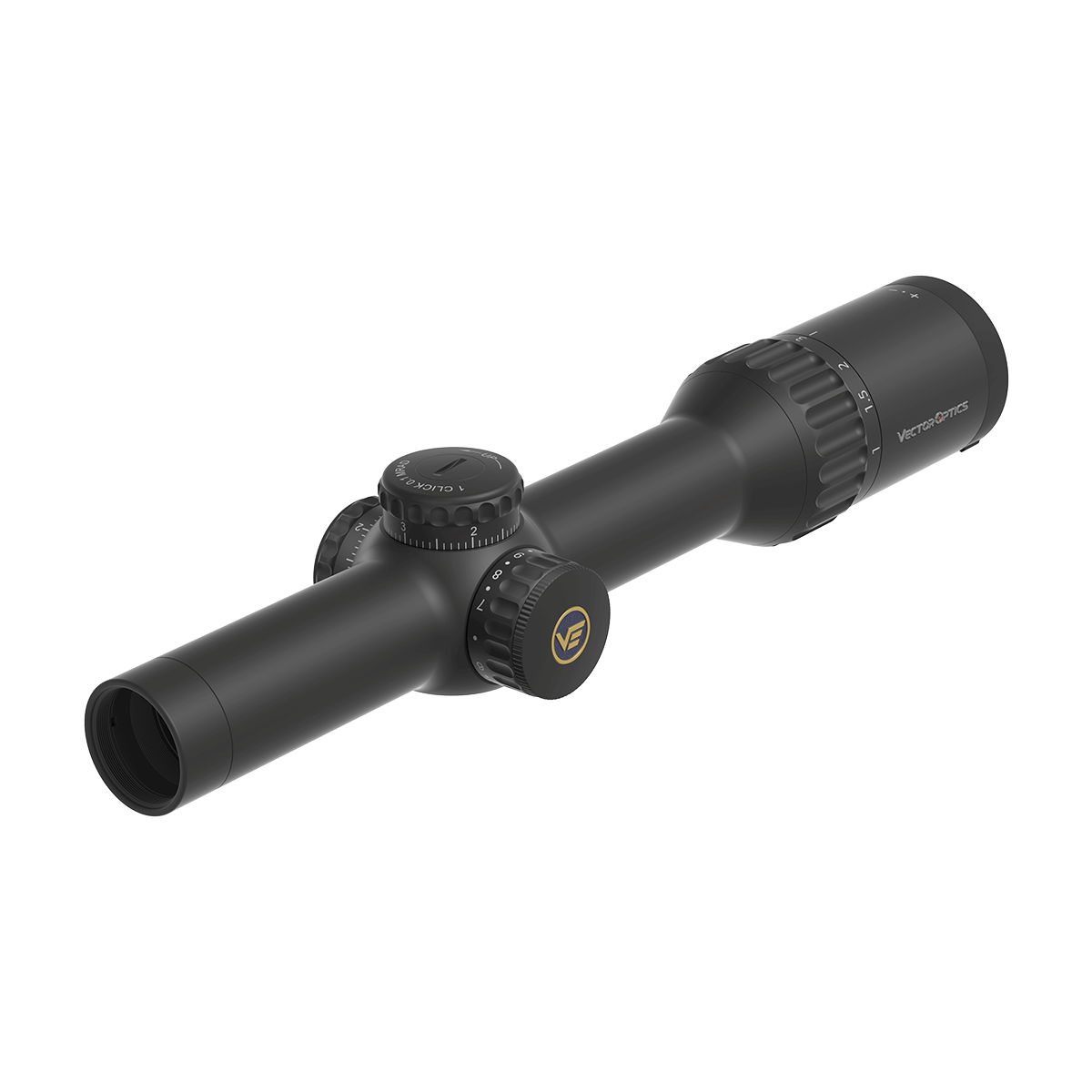 Vector Optics Continental 1-10x24i ED Fiber tālkotējs