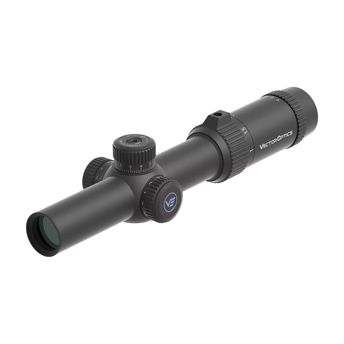 Vector Optics Forester 1-5x24 SFP Fiber tālkotājs