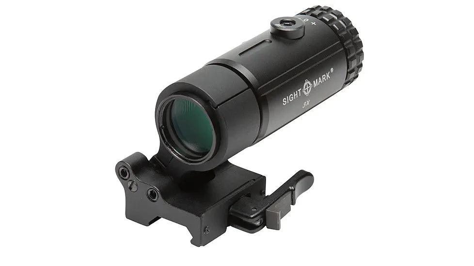 Sightmark T-3 palielinātājs ar LQD atlokāmo uz sānu stiprinājumu Sightmark