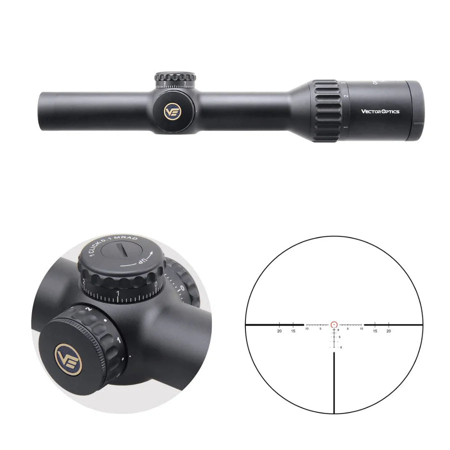 Vector Optics Continental x8 1-8x24 ED Tactical tālskatis