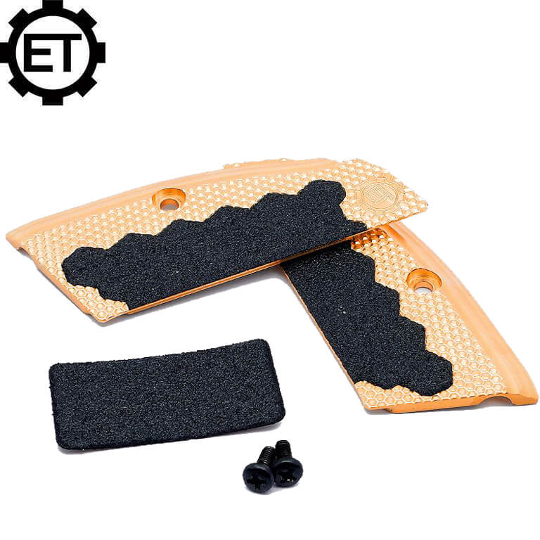 CZ 75B & SP-01, CZ TS 2, CZ Shadow 2 misiņa ET īsās roktura uzlikas