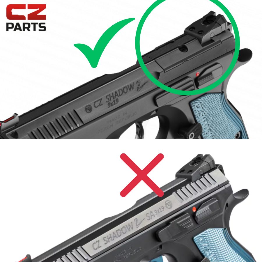 CZ Shadow 2 OR adaptera plāksne | Aimpoint A-CUT footprint