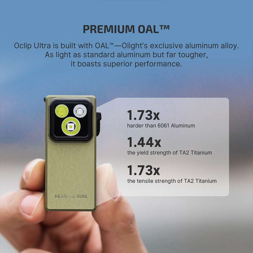 Olight Oclip Ultra | 3-in-1 piespraužams EDC lukturis | 530 lm