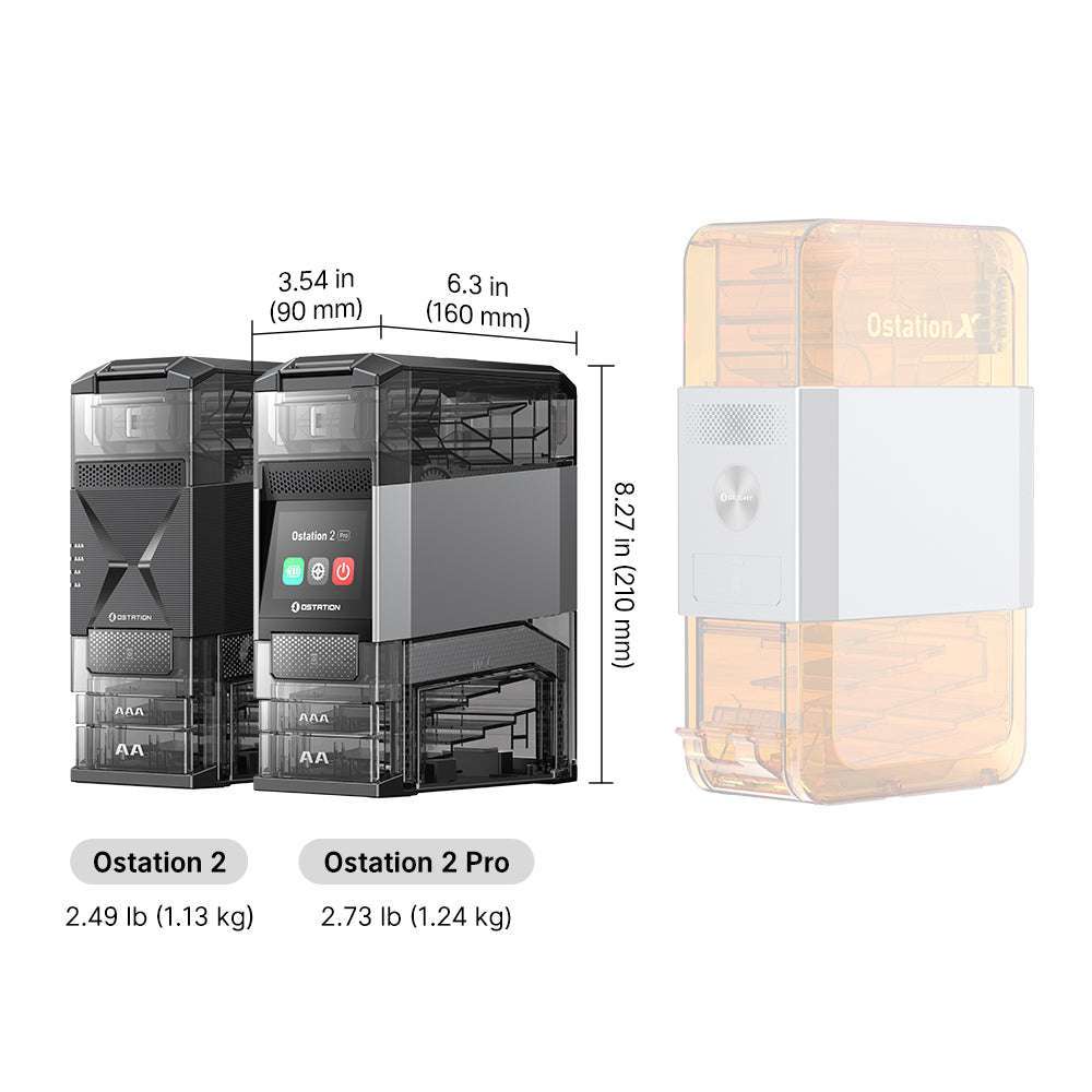 Olight Ostation 2 Pro | viedais AA/AAA bateriju lādētājs | 3-in-1