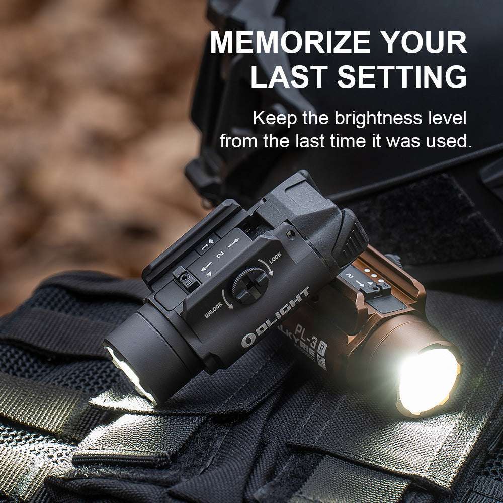 Olight PL-3R Valkyrie | pistoles lukturis | 1.500 lm