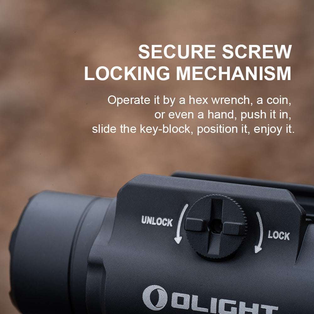 Olight PL-3R Valkyrie | pistoles lukturis | 1.500 lm