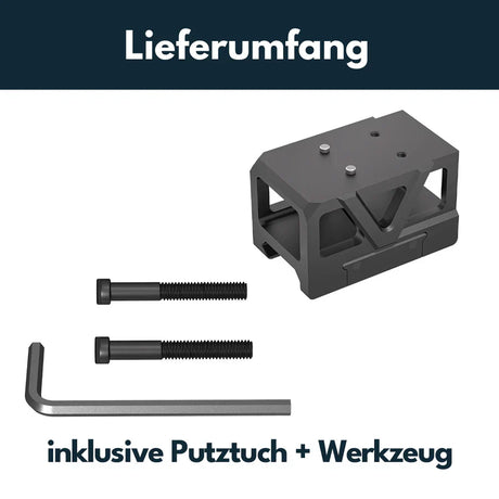 Picatinny kolimatora stiprinājums ar paaugstinājumu [32 mm] | C-More RTS footprint 