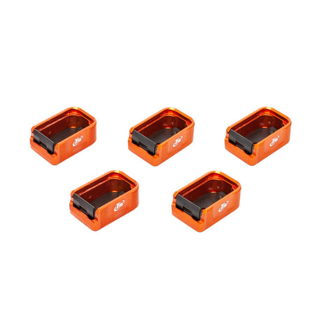 CZ Shadow 2, CZ 75 & SP-01 alu magazīna pamatnes TS - 5 gab. komplekts | +2 patronas