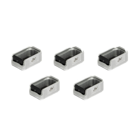 CZ Shadow 2, CZ 75 & SP-01 alu magazīna pamatnes TS - 5 gab. komplekts | +2 patronas