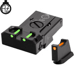 CZ 75B, CZ P-01, CZ 75 SP-01 regulējami mehāniskie tēmēkļi | šķiedru optika B 