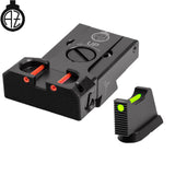 CZ 75B, CZ P-01, CZ 75 SP-01 regulējami mehāniskie tēmēkļi | šķiedru optika B 