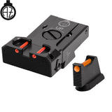 CZ 75B, CZ P-01, CZ 75 SP-01 regulējami mehāniskie tēmēkļi | šķiedru optika B 
